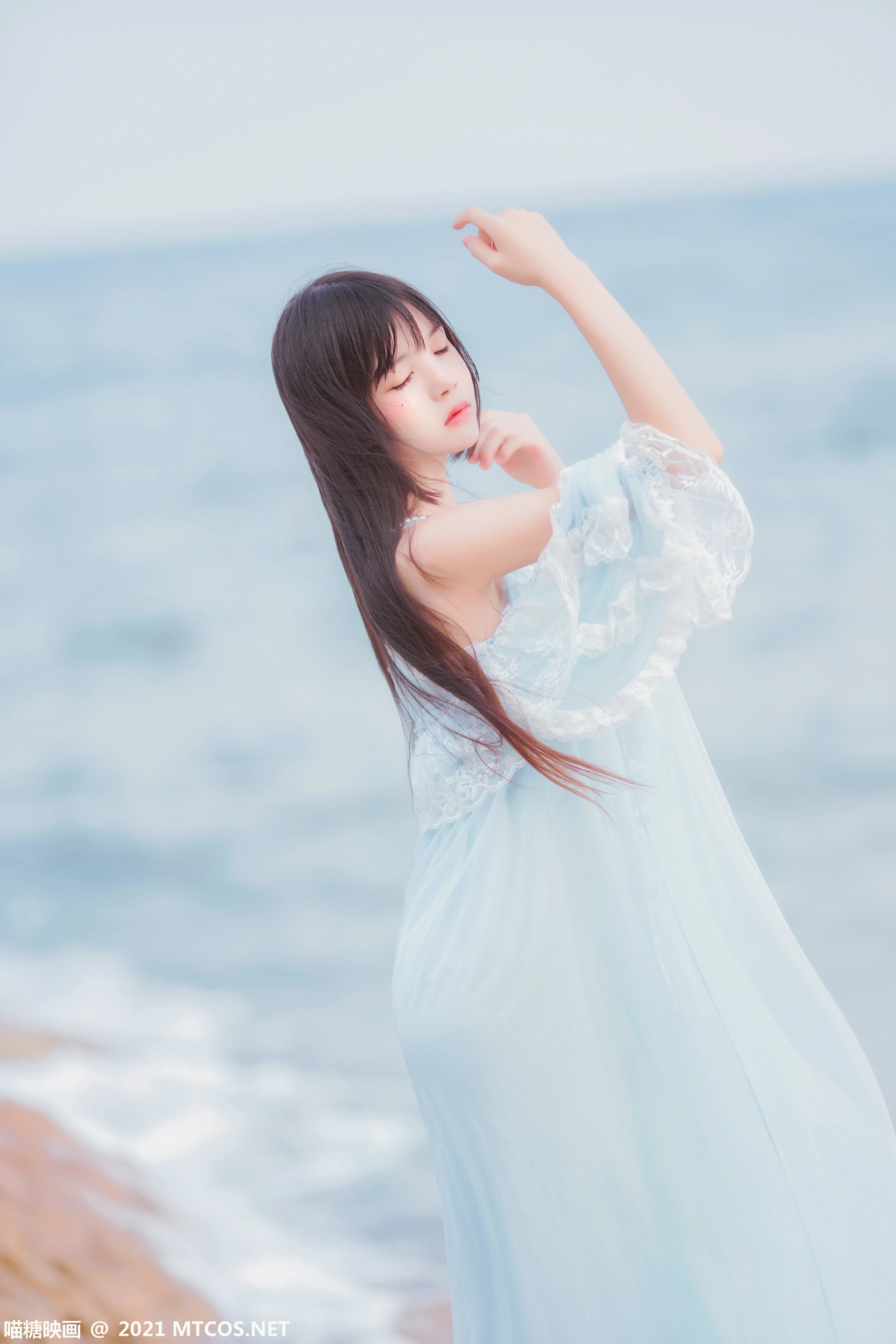 喵糖映画 - VOL.380 海边长裙 2