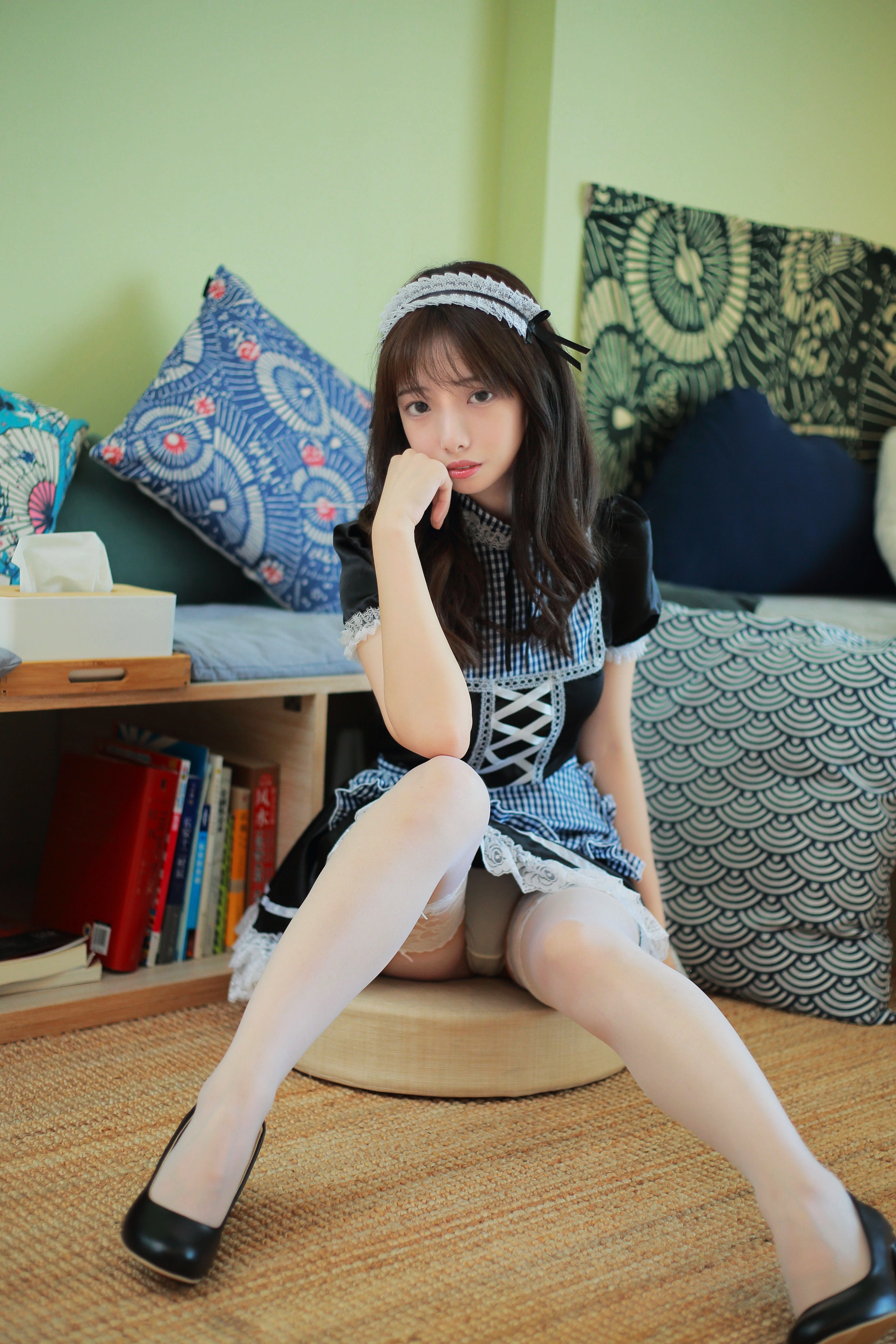 雯妹不讲道理 - NO.02 女仆写真 1