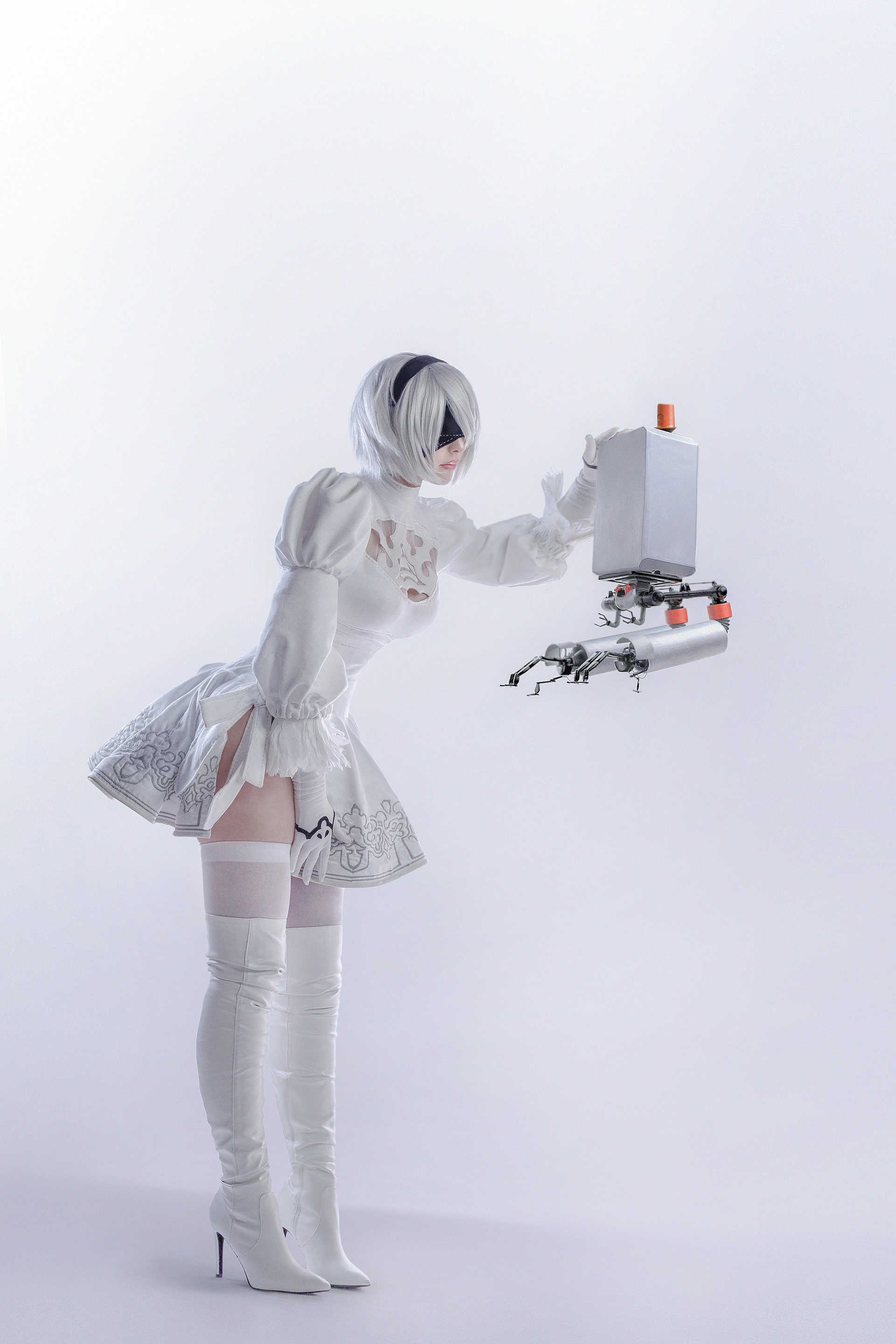 Sayathefox - NO.03 2B White Dress 1